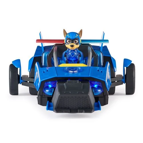 Carro Transformável do Chase Paw Patrol Movie 2 - Concentra com Proteção para Costelas