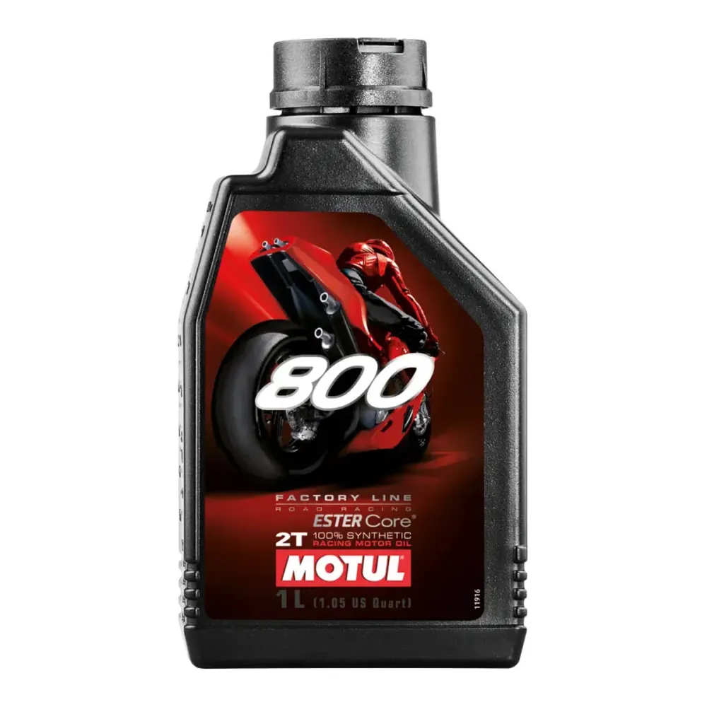 Óleo MOTUL 800 Road Racing 2T Resistente à Água e Abrasão