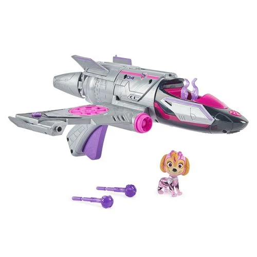 Super Jato da Skye Paw Patrol Movie 2 - Concentra em Preto Fosco