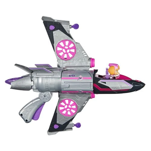 Super Jato da Skye Paw Patrol Movie 2 - Concentra em Preto Fosco