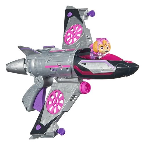 Super Jato da Skye Paw Patrol Movie 2 - Concentra em Preto Fosco