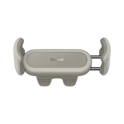 Suporte de Telemóvel para Carro Baseus Metal Cannon 2 - Branco com Proteção para Costelas
