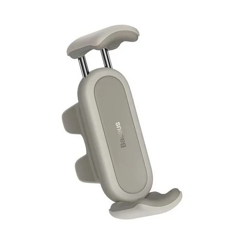 Suporte de Telemóvel para Carro Baseus Metal Cannon 2 - Branco com Proteção para Costelas