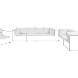 Tecnologia Avançada Outdoor Cushion Cover Set Cream MAESTRO II