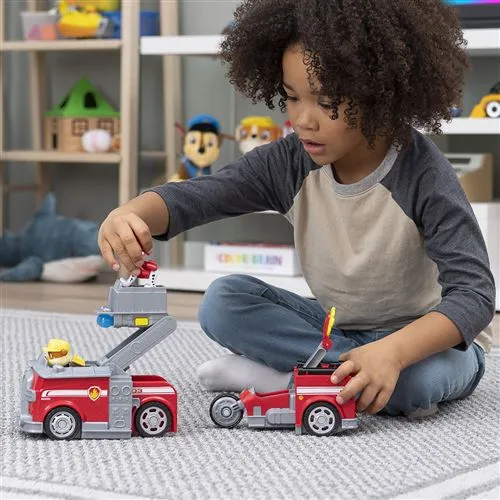 Tecnologia Avançada Paw Patrol Veículos Duplos