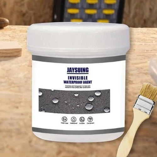 Selante Impermeabilizante Invisível 500g com Pincel – Revestimento Transparente Anti-Vazamento para Banheiros, Telhados e...