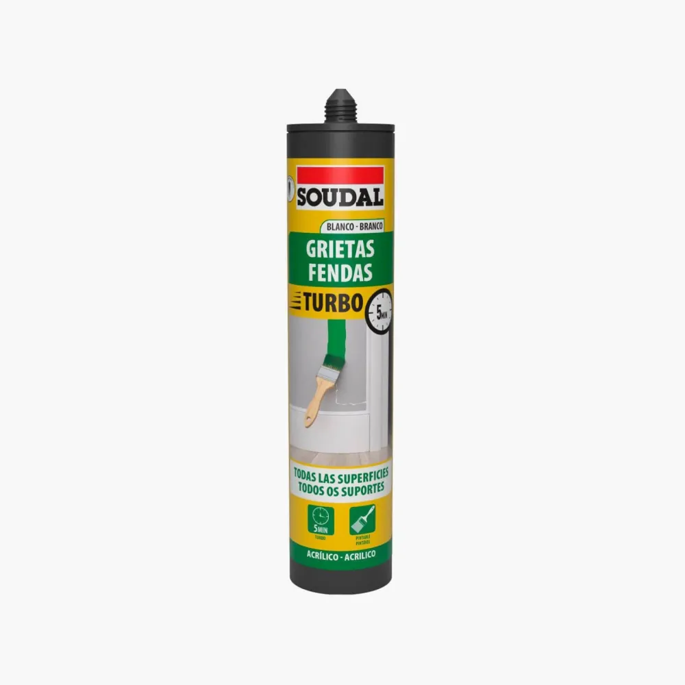 Selante Fendas Turbo Compatible com Acrílico