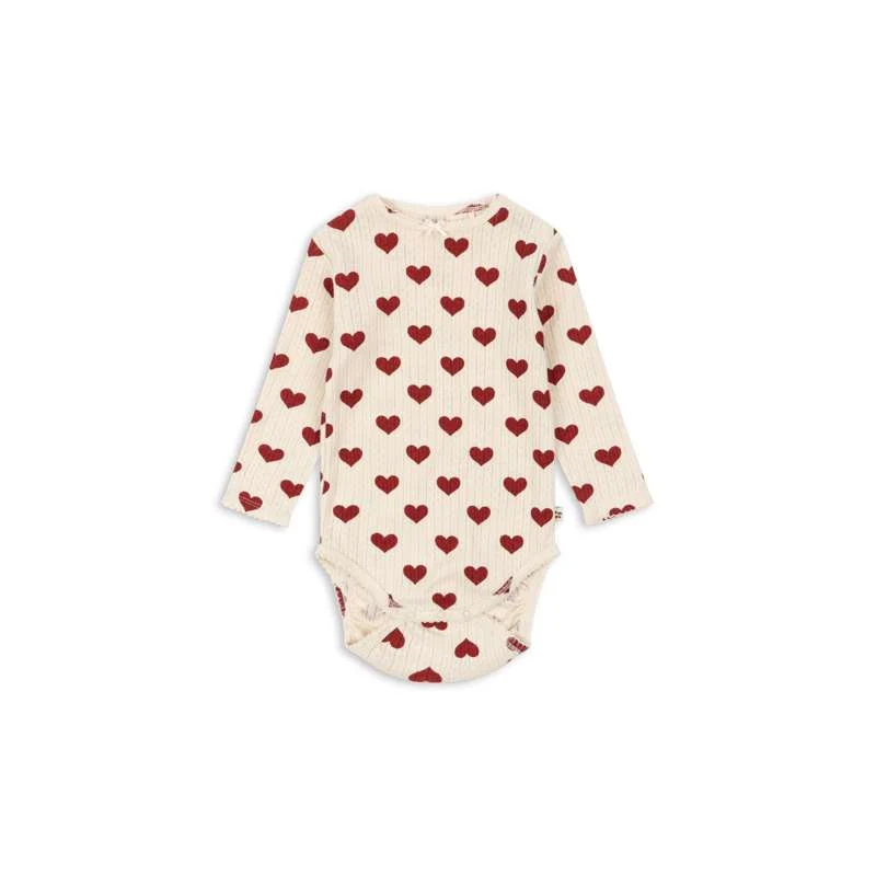 Konges Sløjd Minnie Body - GOTS - Amor Vermelho (OEM 98765)