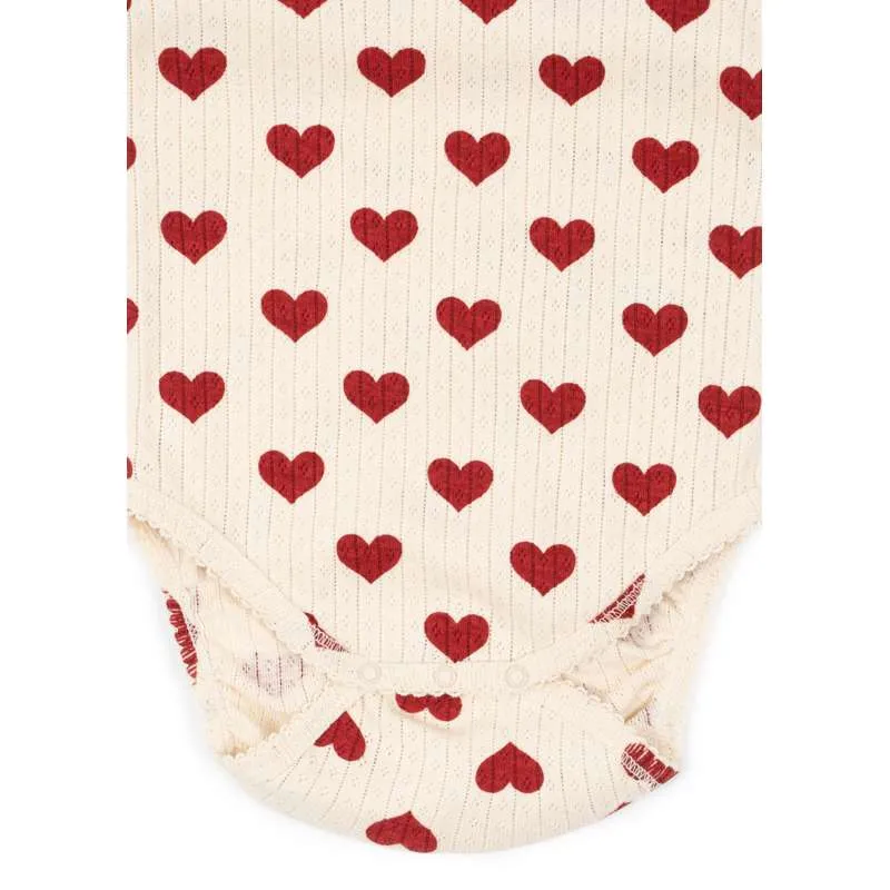 Konges Sløjd Minnie Body - GOTS - Amor Vermelho (OEM 98765)