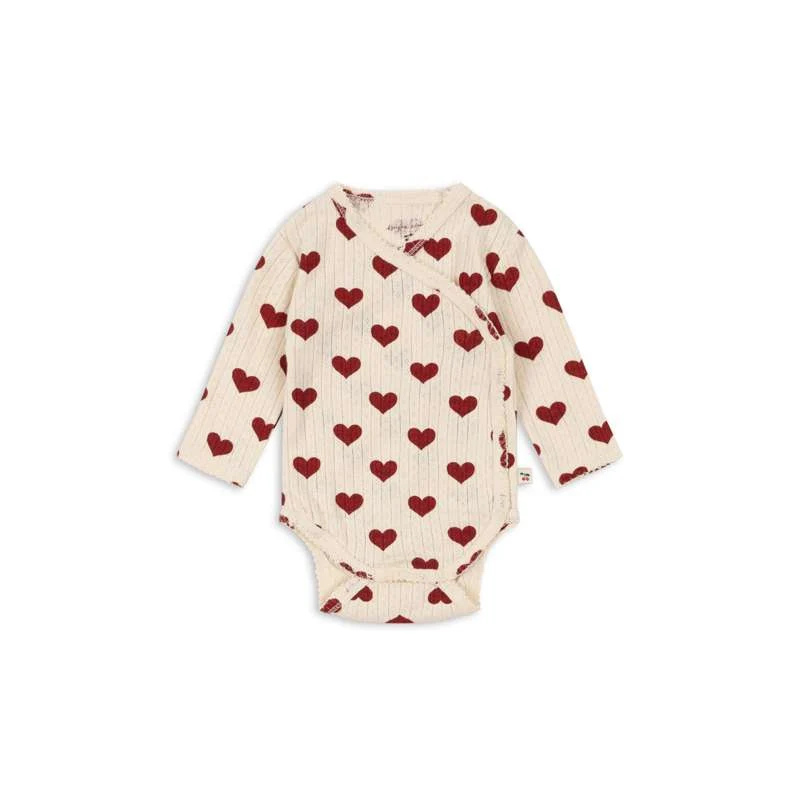 Sensor OEM Konges Sløjd Minnie Body - Recém-nascido - GOTS - Amour Rouge