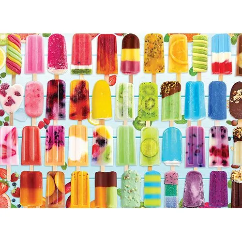 Puzzle Eurographics: Popsicle Multicolor - 1000 Peças | Inclui Póster - Sig Toys