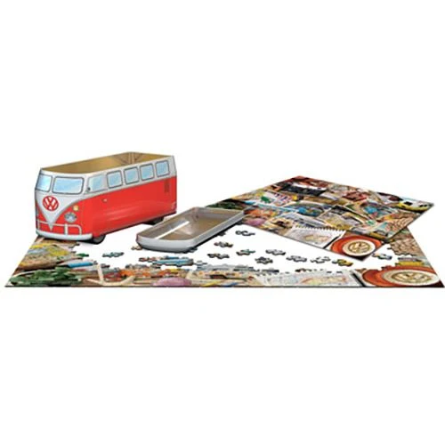 Puzzle Eurographics: Road Trips Volkswagen - 550 Peças | Contém Póster - Sig Toys