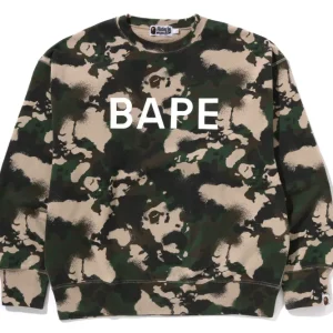 Sensor OEM MAP CAMO CREWNECK RELAXED FIT SWEATSHIRT S