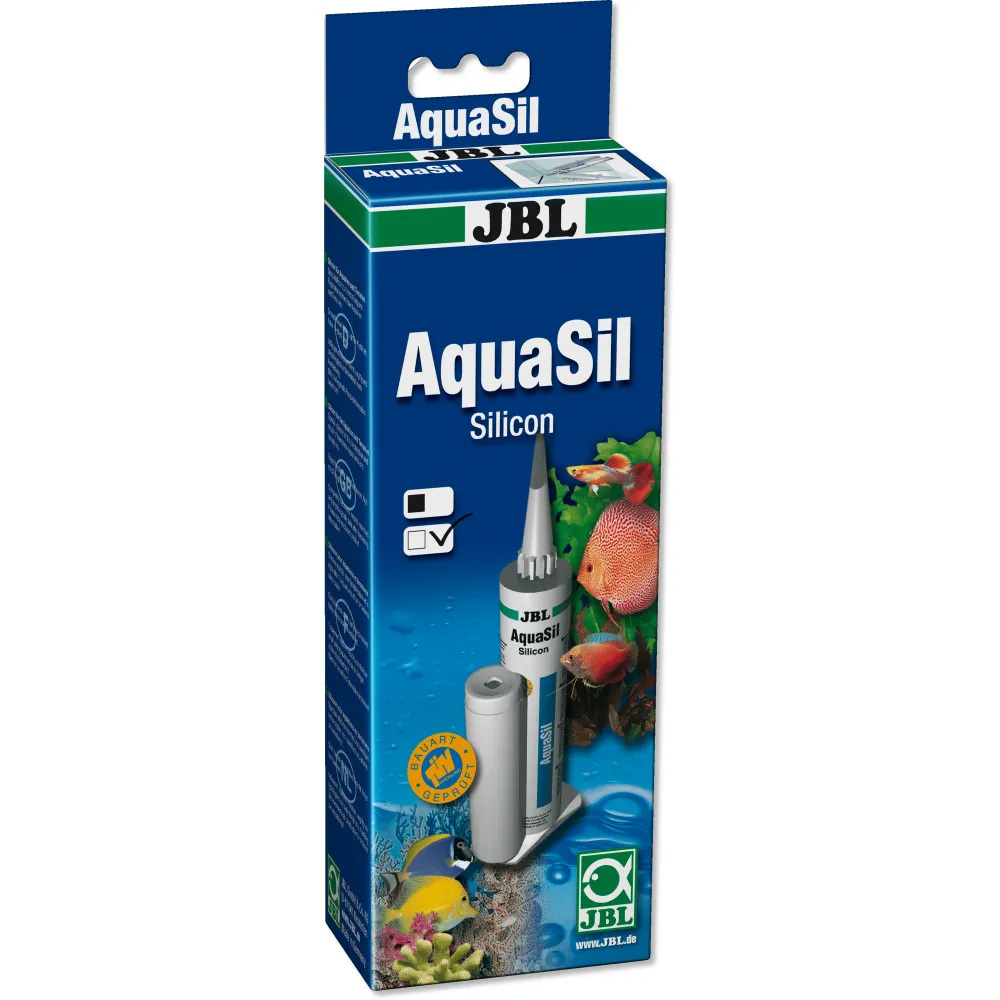 JBL AquaSil transparente - Silicone especial para aquários e terrários