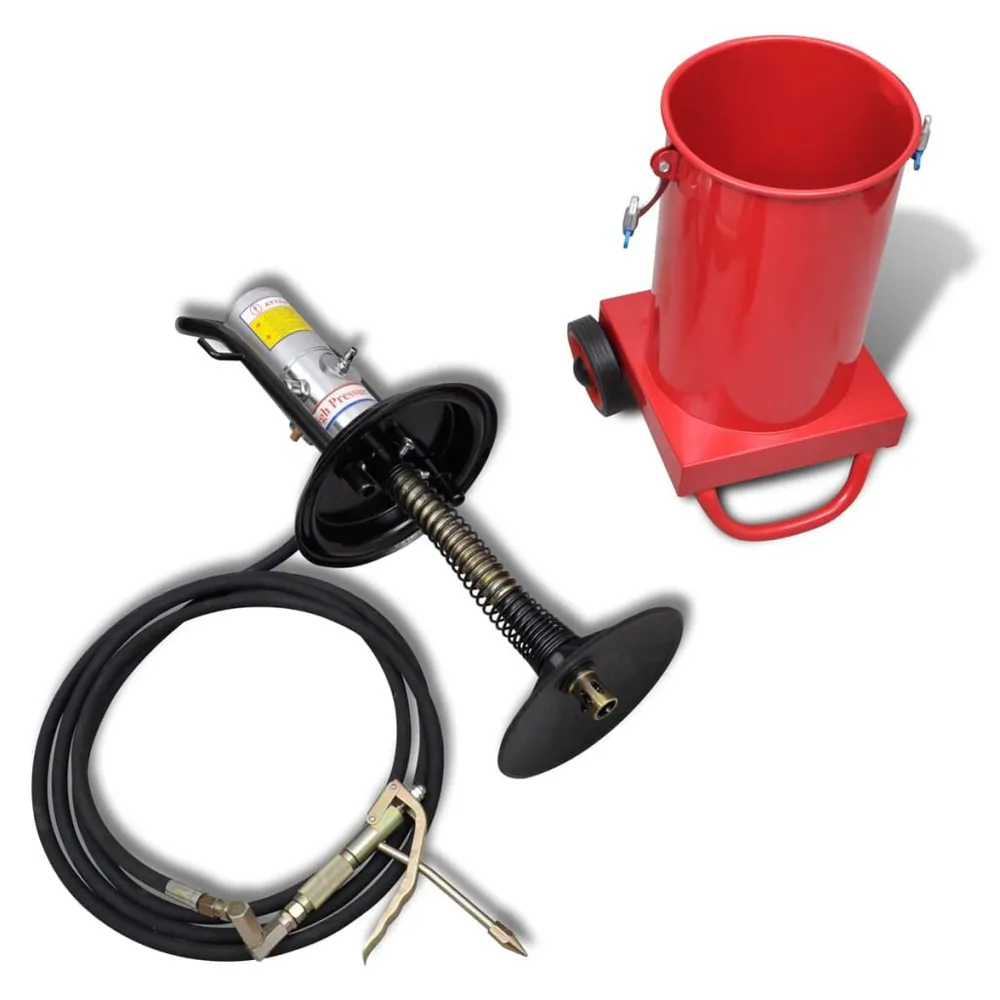 Injector ar pneumático de massa lubrificante 12 L