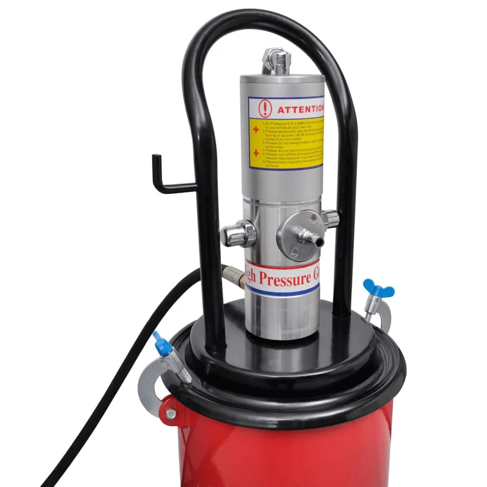 Injector ar pneumático de massa lubrificante 12 L