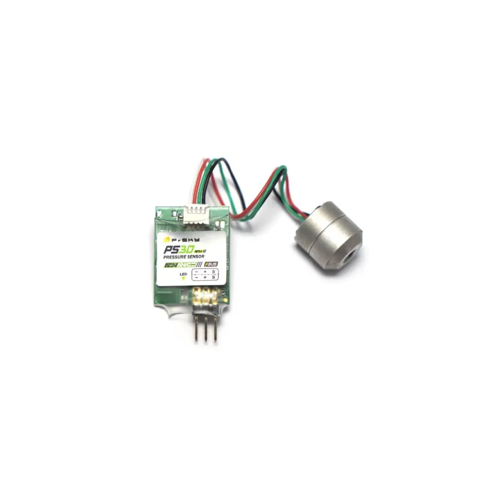 Sensor de pressão FrSky PS30 ADV - faixa de medição 0-30Bar (435psi) compatível com protocolo FBUS/S.Port