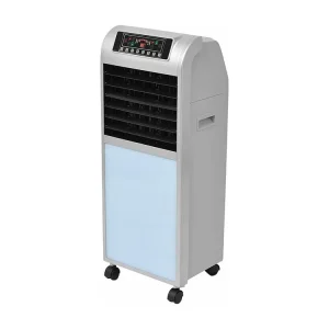 Climatizador de ar portátil 120 W 8 L 385 m³/h 37,5x35x94,5 cm com Dimensões Ajustáveis