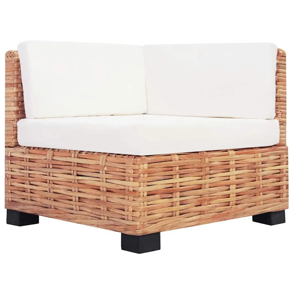Conjunto de sofás 18 pcs vime genuíno com Fixação Magnética