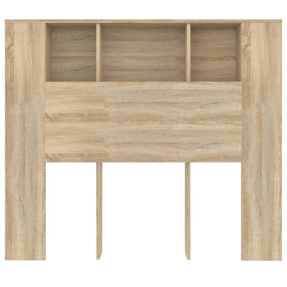 Cortina Blackout Armário de cabeceira 120x18,5x102,5 cm carvalho sonoma