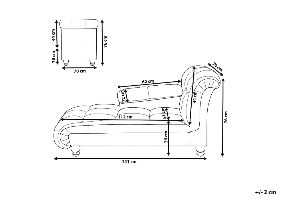 Cortina Blackout Chaise-longue à direita em veludo cinzento visível LORMONT