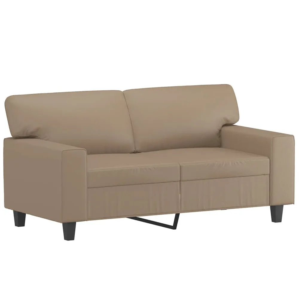 Estore para Janela 3 pcs conjunto de sofás couro artificial cor cappuccino