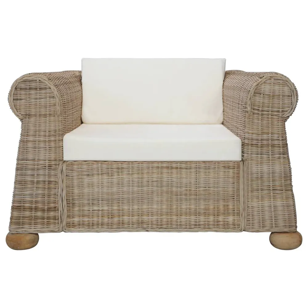 Estore para Janela 3 pcs conjunto de sofás com almofadões vime autêntico