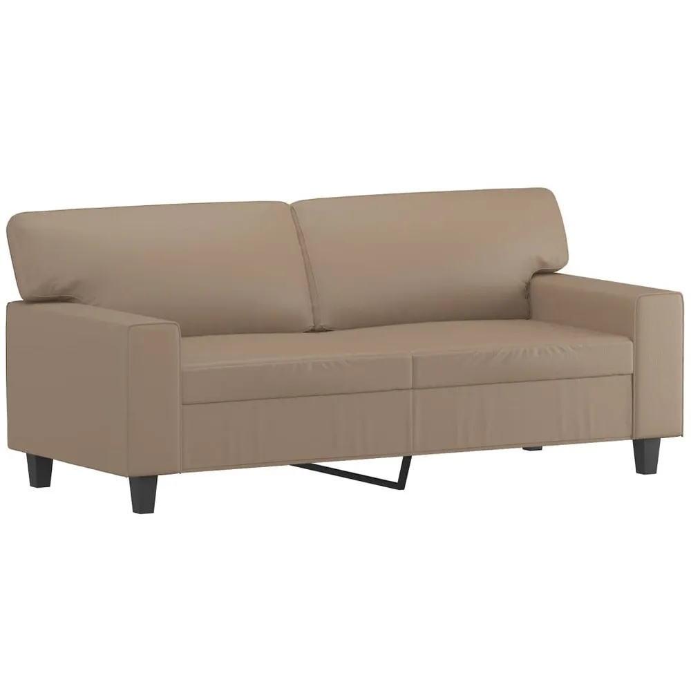 Estore para Janela 3 pcs conjunto de sofás couro artificial cor cappuccino