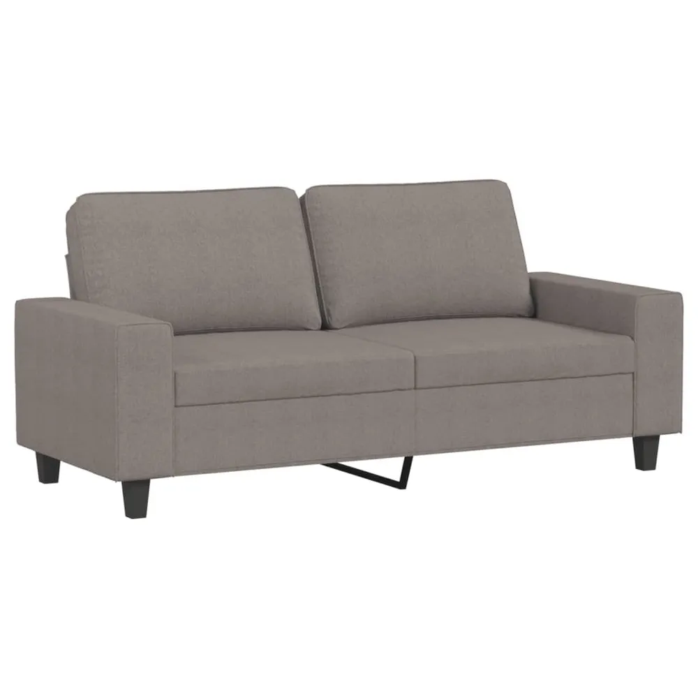 Gancho de Parede 3 pcs conjunto de sofás tecido cinzento-acastanhado