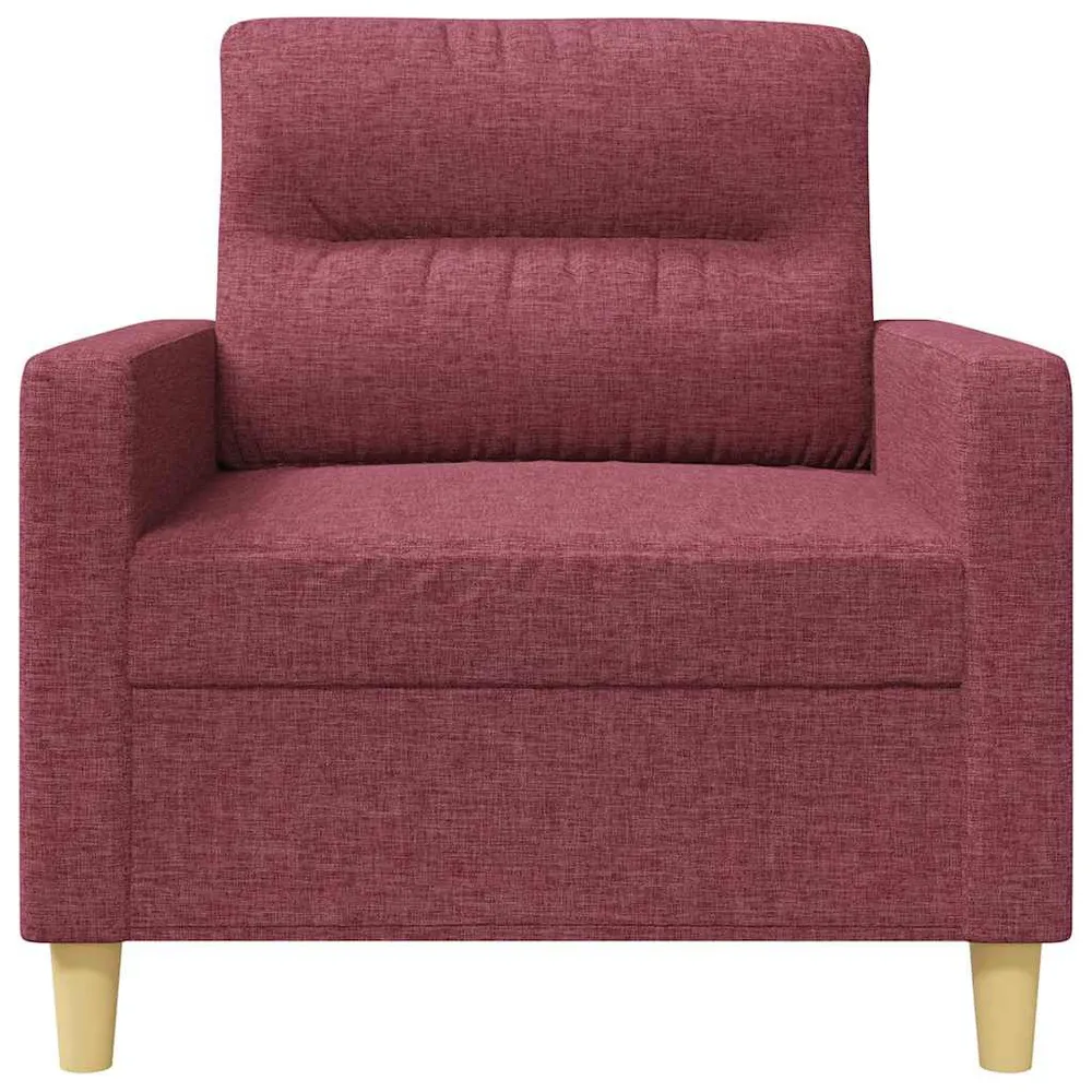 Gancho de Parede Poltrona 60 cm tecido vermelho tinto