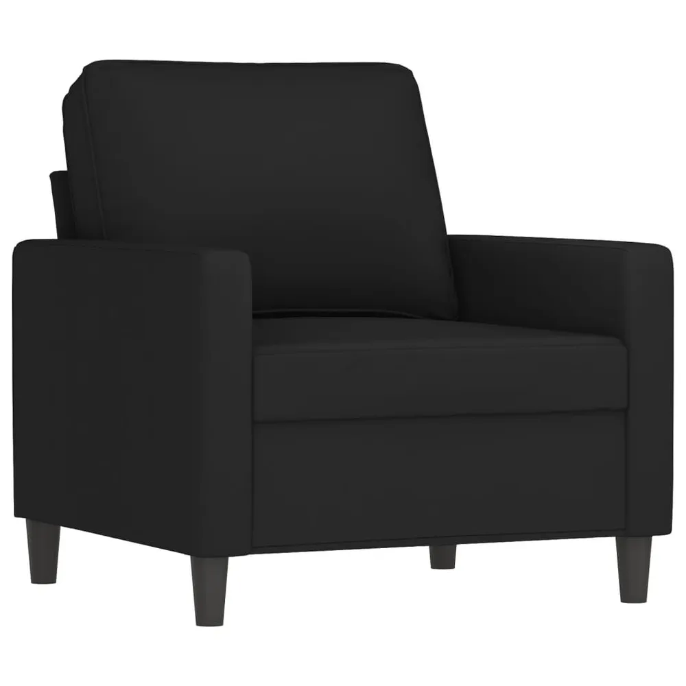 OEM Original Poltrona 60 cm veludo preto