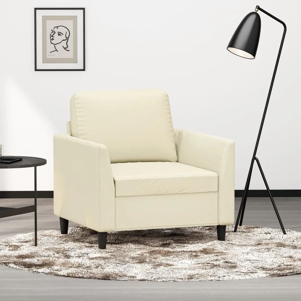 Organizador para RV Poltrona 60 cm couro artificial creme