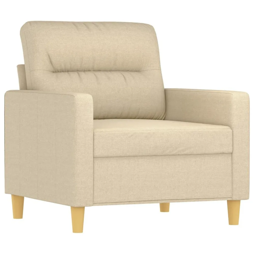 Poltrona 60 cm tecido cor creme com Fixação Magnética