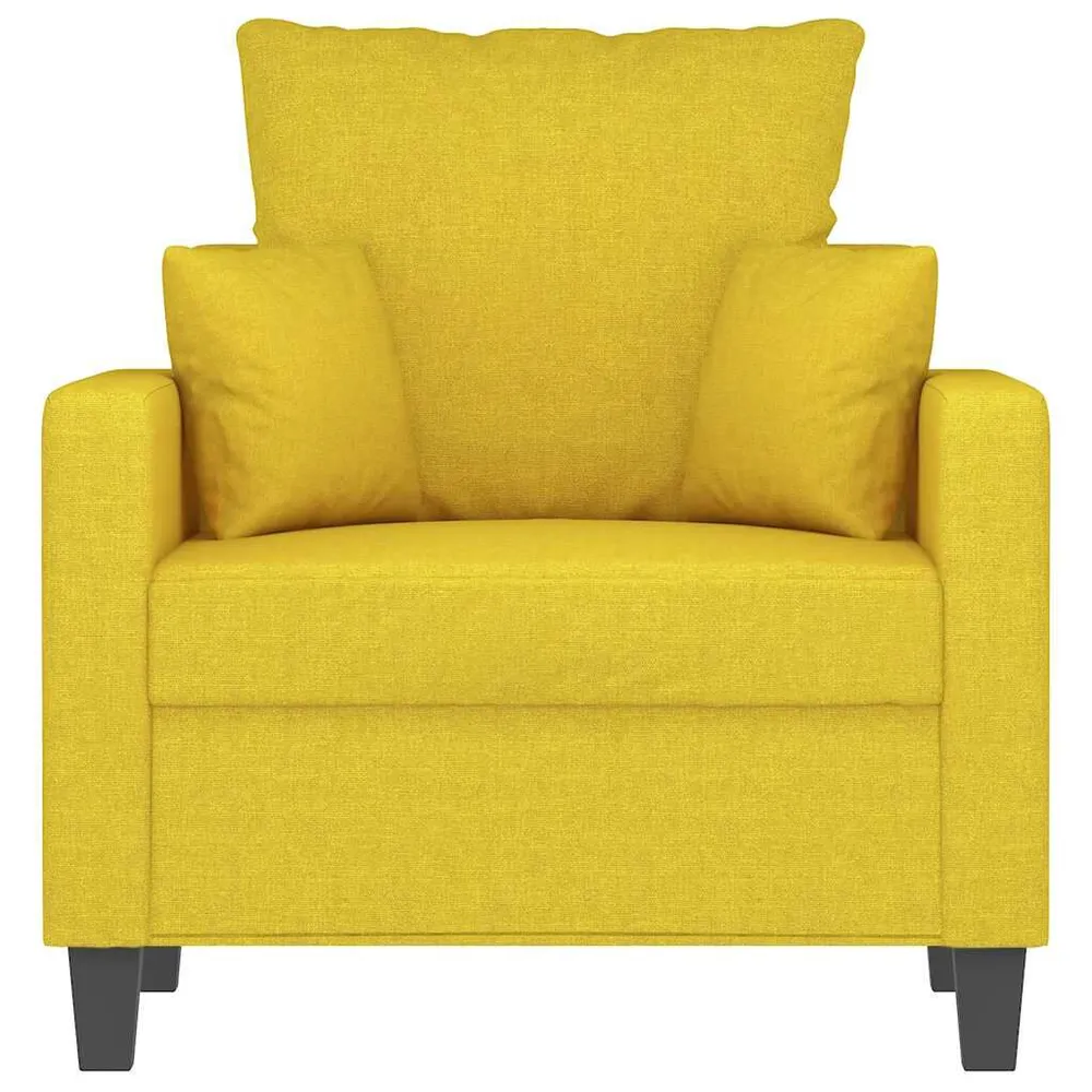 Premium para RV Poltrona 60 cm tecido amarelo-claro