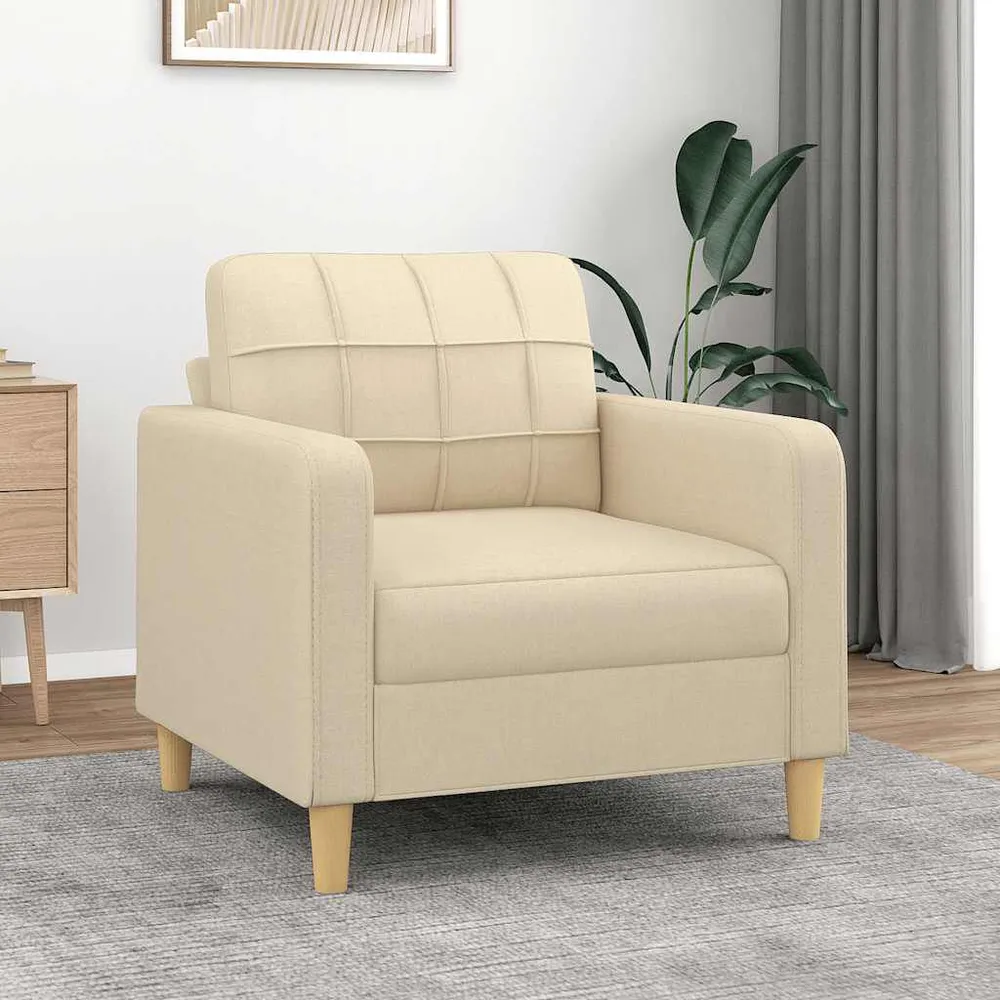 Premium para RV Poltrona 60 cm tecido cor creme