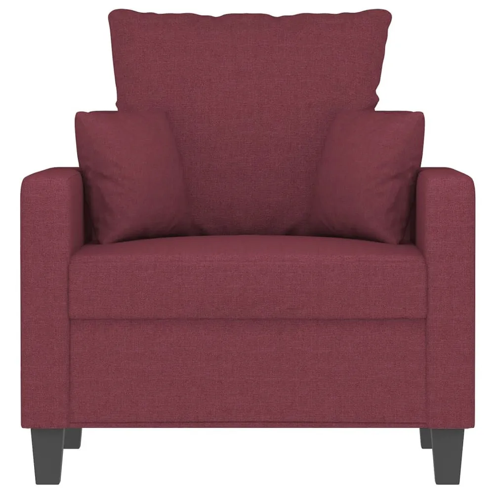 Resistente para Viagem Poltrona 60 cm tecido vermelho tinto