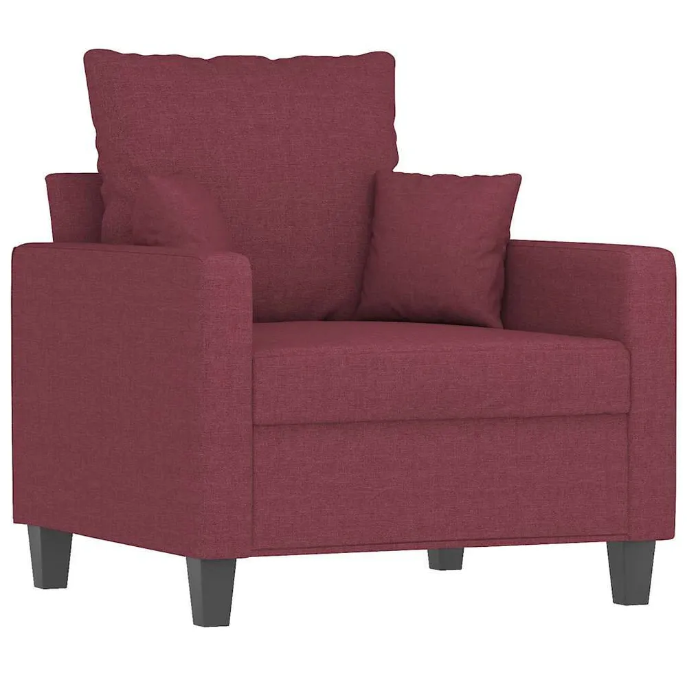Resistente para Viagem Poltrona 60 cm tecido vermelho tinto