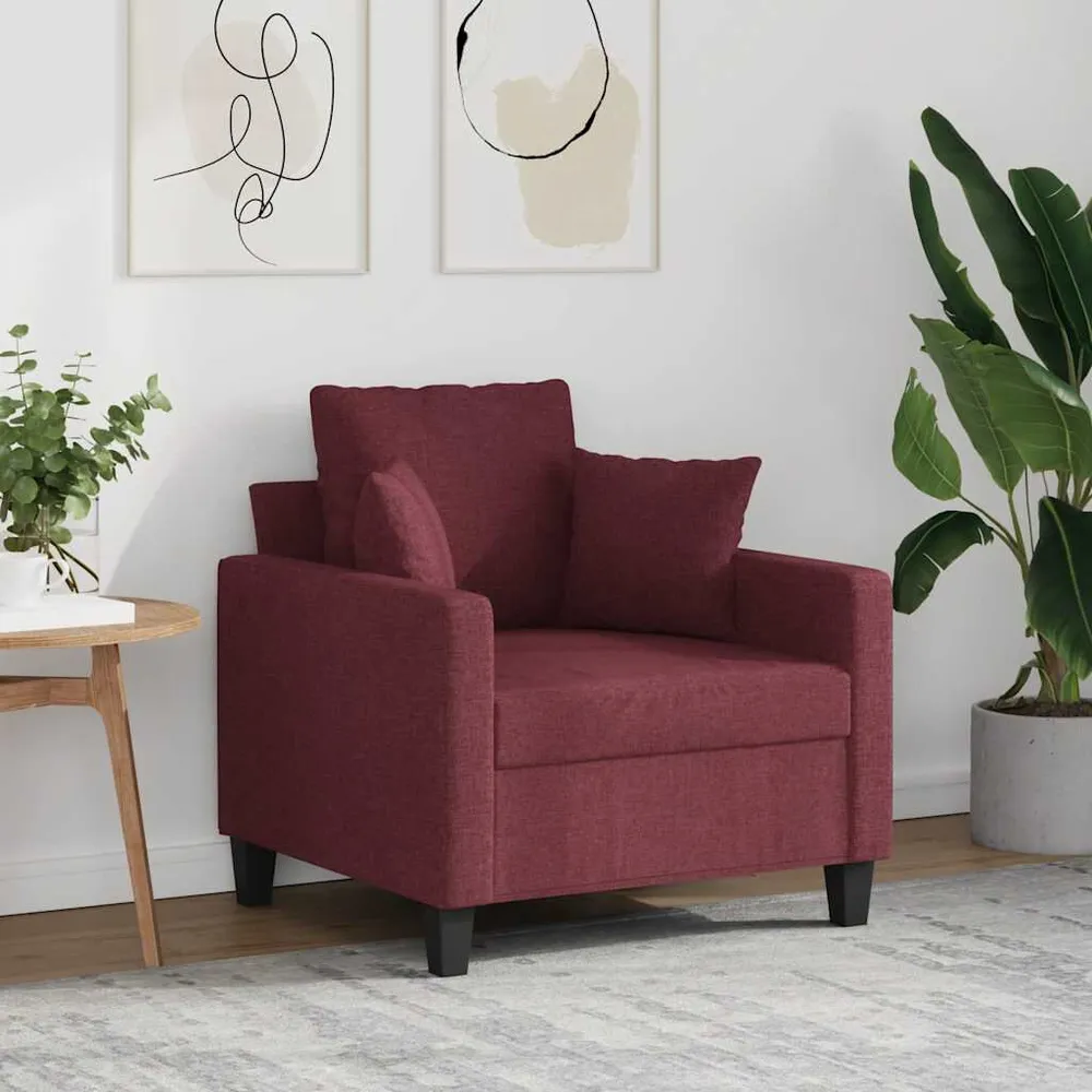 Resistente para Viagem Poltrona 60 cm tecido vermelho tinto