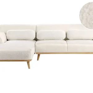 Resistente para Viagem Right Hand Boucle Corner Sofa Alvo SIMOS