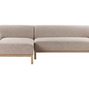 Right Hand Fabric Corner Sofa Light Caramelo SOSJO