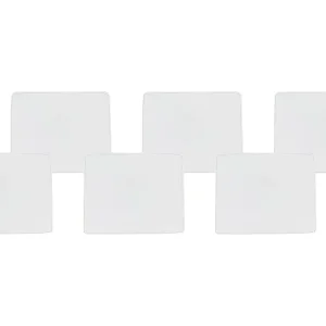 Suporte para Tablet Conjunto de 6 almofadas para cadeira brancas TOLVE