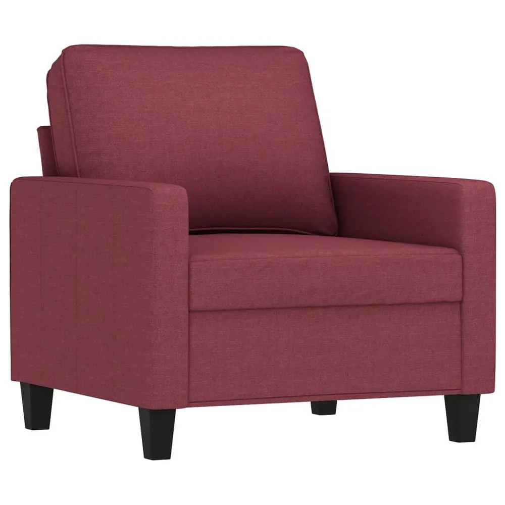 Tapete Antiderrapante Poltrona 60 cm tecido vermelho tinto