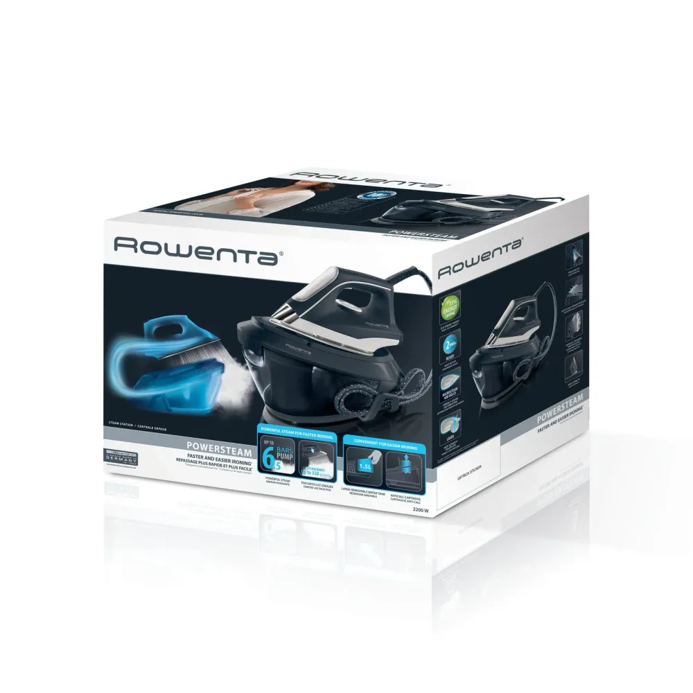 Gerador Vapor Rowenta VR8220F0 | 2200W, 350 g/min, 6.5 bar : Modelo Esportivo