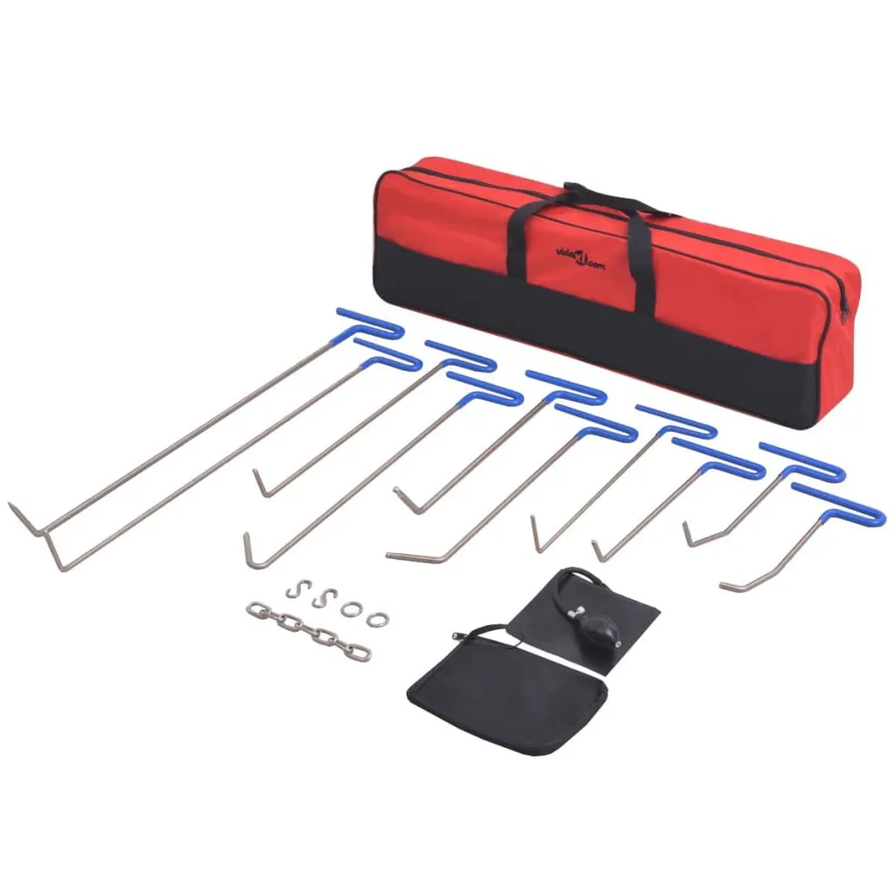 Resistente à Água Conjunto reparação mossas sem repintura 16 pcs ço inoxidável