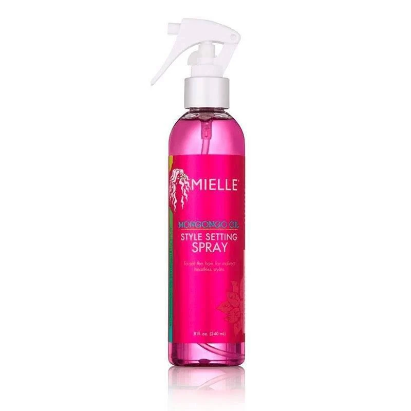 Spray fixador de estilo de óleo Mielle Mongongo 240ml