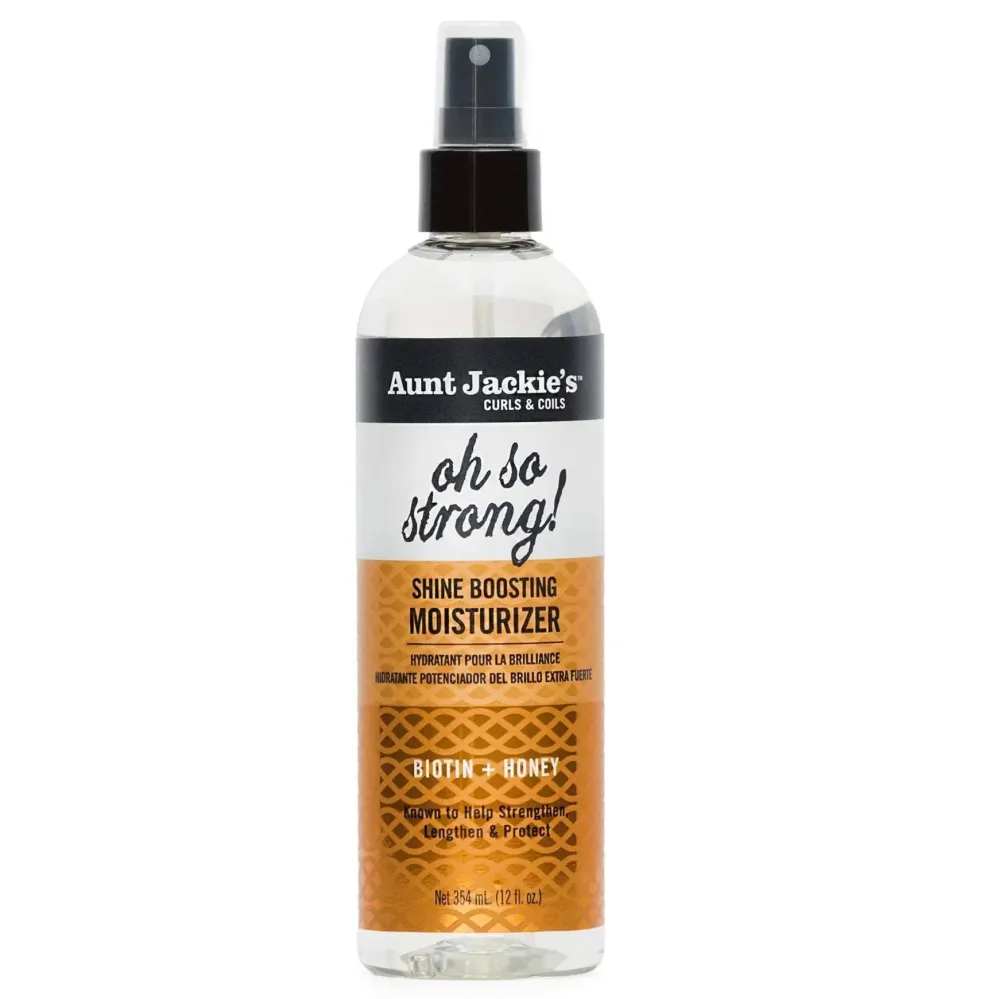 Spray Refrescante de Biotina e Mel para Tranças da Tia Jackie 354ml