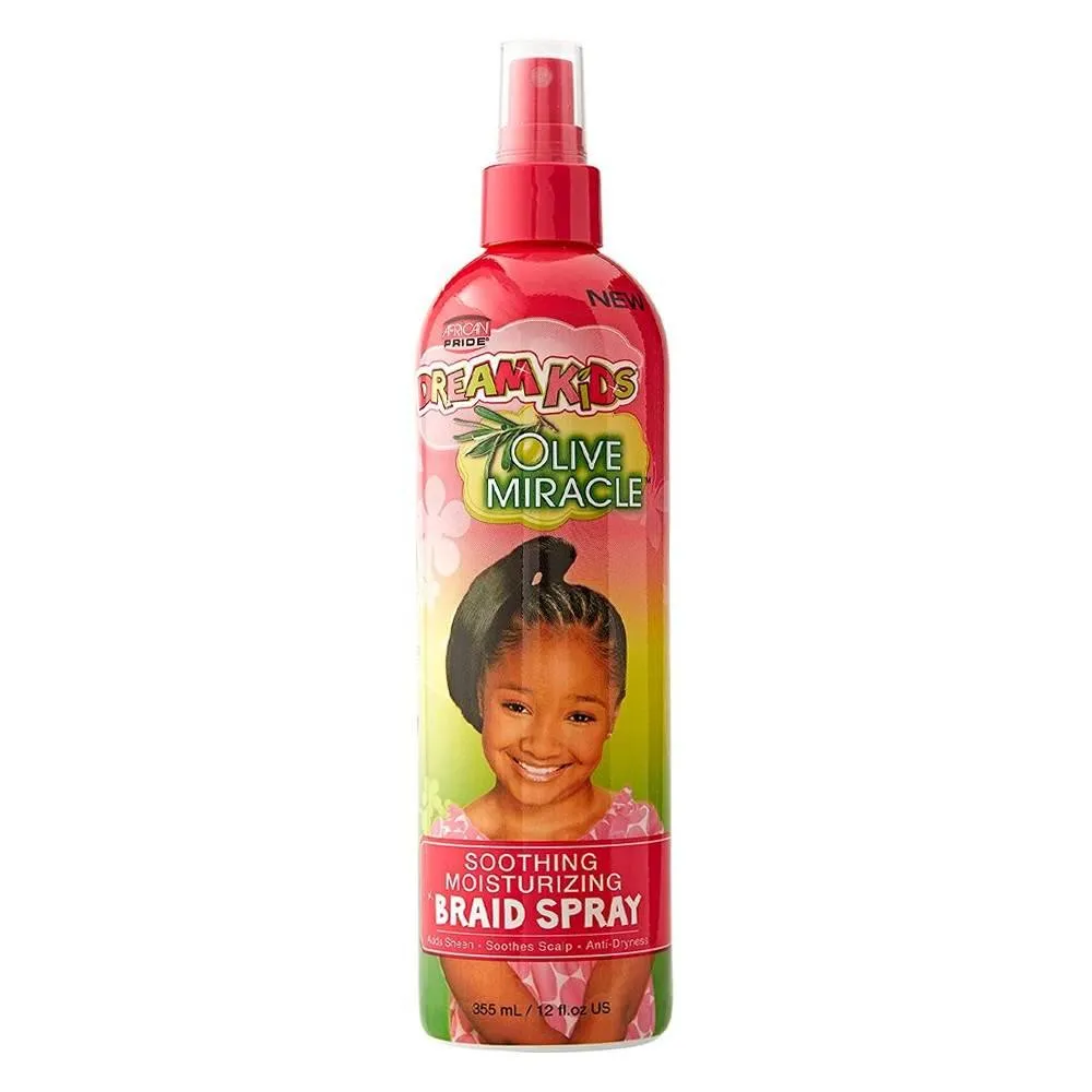 Spray de tranç infantil Olive Braid da African Pride Dream 355ml