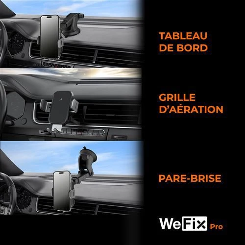 Suporte de Carro Wefix Pro + Cabo USB TIPO C