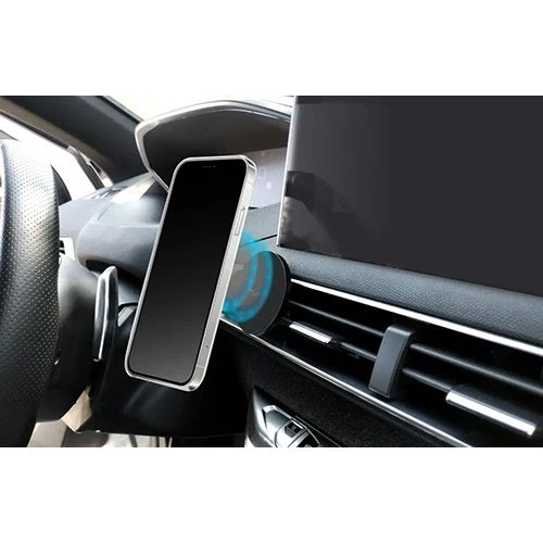 Suporte Magnético para Grelha de Ventilação Carro 100% SH6MAGBLK - Preto