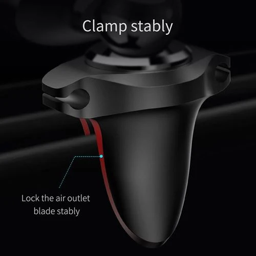 Suporte para Carro Baseus Magnetic Air Vent - Branco (Modelo Reforçado)